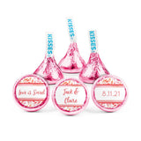 108 Kiss Wedding Stickers Personalized Wedding Favors for Kisses Party Favors Decor