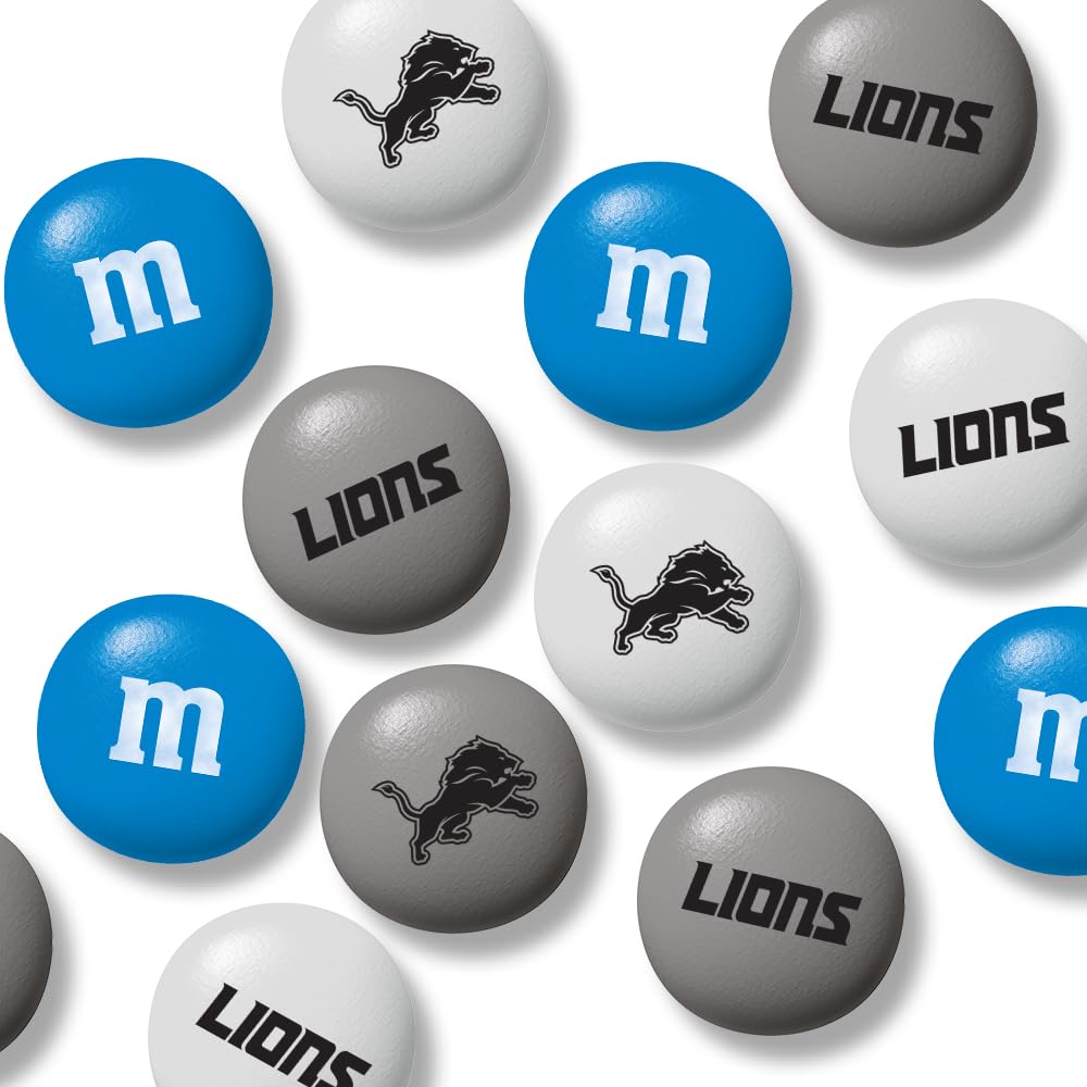 M&M'S NFL Detroit Lions Milk Chocolate, 2 lb Bulk Bag