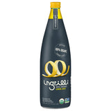 Ingrilli 100% Organic Lemon Juice, 33.8 Fl Oz Glass Bottle (Pack of 3)
