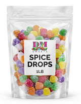 Spice Drops - 1 lb Bulk Bag of Assorted Spiced Gumdrops - Sugar?Sanded Chewy Candy in Cinnamon, Clove, Wintergreen, Anise, Spearmint & Peppermint