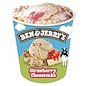 Ben & Jerry's Ice Cream Strawberry Cheesecake Non-GMO 16 oz