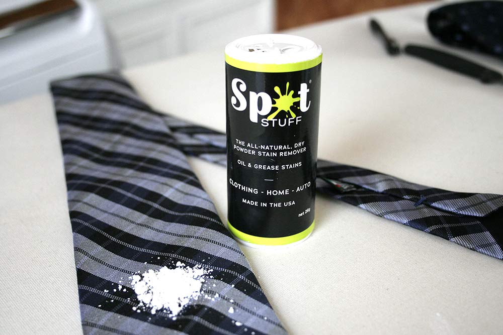Spot Stuff Oil and Grease Dry Powder Stain Remover - Shaker Bottle