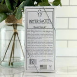 Le Blanc® Blue Violet Double Pack Dryer Sachet - Luxury Scented Fabric Sachet for Your Dryer (1 Pack)