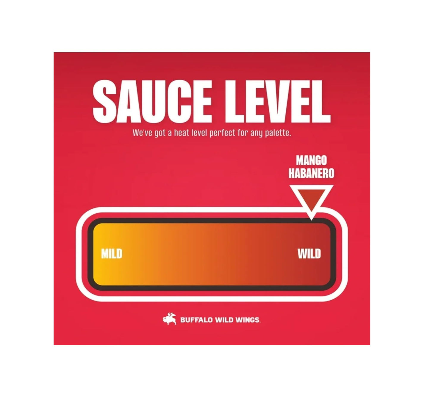 Buffalo Wild Wings Mango Habanero Sauce - Pack of 2 - Elevate you Sauce Game - Feel the Burn with Mango Habanero - Two Sensations One Bottle