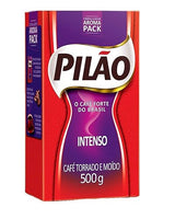 Cafe Pilao Intenso 500grs 10 Pack. / Coffee Intense 17.6 oz. - 10 Pack.