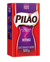 Cafe Pilao Intenso 500grs 20 Pack. / Coffee Intense 17.6 oz. - 20 Pack.