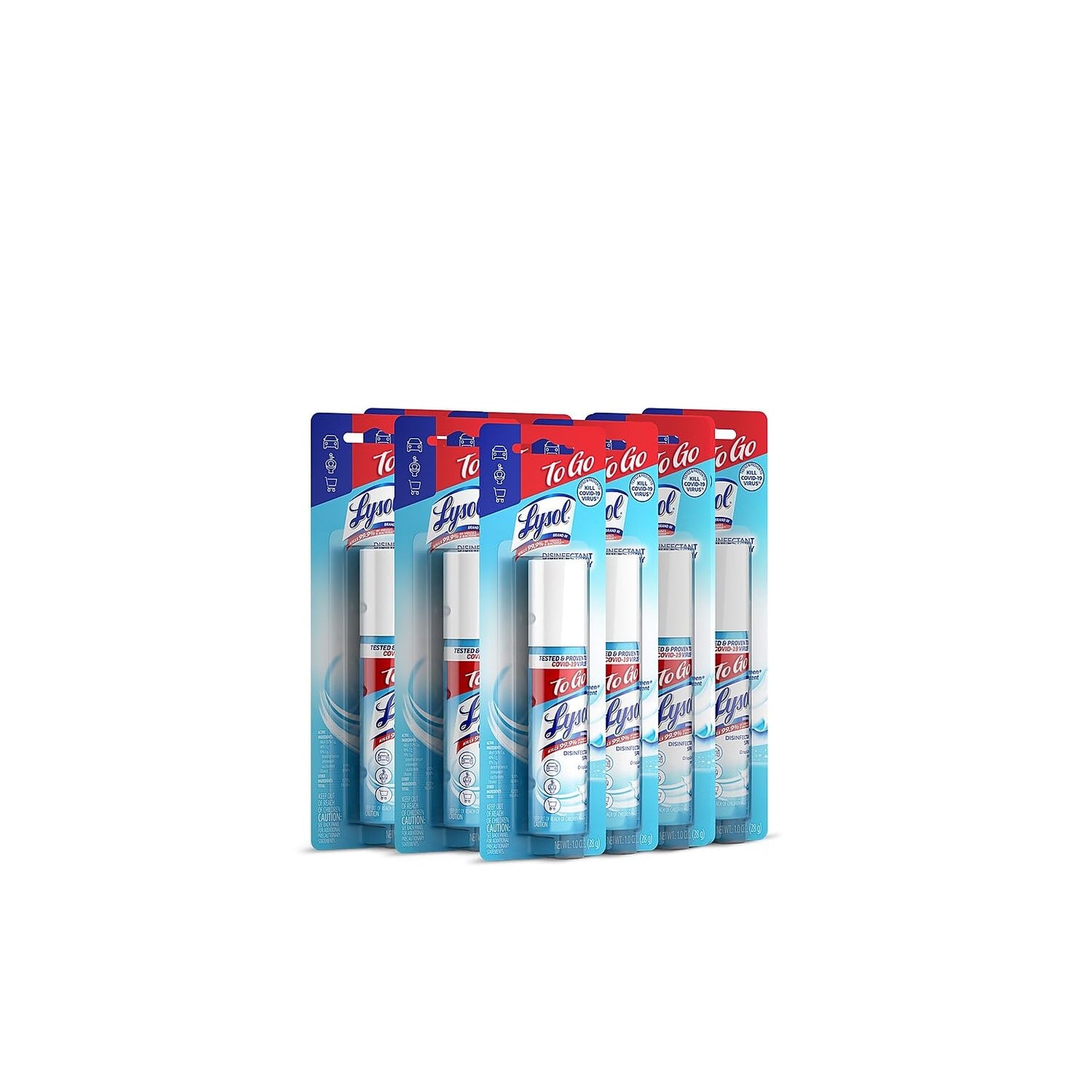 Lysol, RAC79132, Disinfectant Spray to Go, 1 Each, Almond
