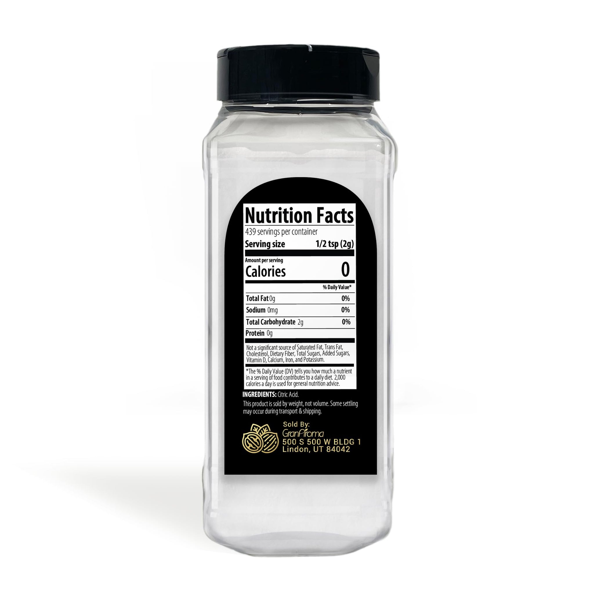 GranAroma Citric Acid, Soft Drinks and Candy (31.04 Ounce)