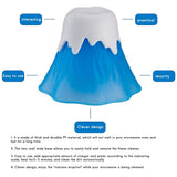 Kangmeile Microwave Cleaner, Volcano Erupt Steam Cleaning Tool for Kitchen Microwave Interior