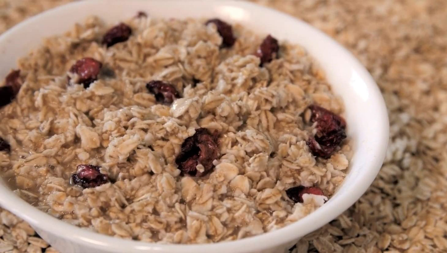 Anthem Peach & Cranberry Instant Oatmeal Cup-Enjoy High-Protein Oatmeal Cups with Rich Chocolate Flavor-Ideal for Busy Mornings, these Convenient Cups