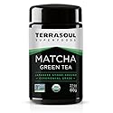 Terrasoul Superfoods Organic Matcha Green Tea (Ceremonial Grade in Miron Glass), 2.12 ounces (60g)