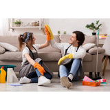 Swiffer Microfibre dust Cleaner Set, 1 Handle and 3 Replacement Pads (Pack of 1x1 Piece)