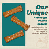Unique Snacks Original Pretzel Shells Delicious Homestyle Baked Snack Bag Vegan OU Kosher and Non-GMO Food No Artificial Flavor 10 Oz. Bag Pack of 3
