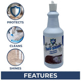 ULTRASHIELD ULTRA SHIELD TUFF-SHINE Clean Enhance and Protects Multi Surface Cleaner Floor Cleaner and Polish | Vinyl Floor Cleaner | Rejuvenate Floor