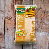 La Finca Pancakes De Maíz, Cornmeal Pancake Mix, 12 Ounce Resealable Pouch