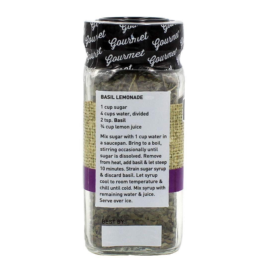 The Spice Hunter California Basil, Leaves, 0.3 Ounce (Pack of 48)