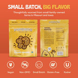 Popsmith - 28oz Pouch Yellow Popcorn Kernels for Popping - Grown in USA, Non-GMO, Vegan, and All-Natural - Unpopped Popcorn Kernels for Stovetop