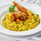 Raw Essentials Saffron Seasoning - Earthy and Sweet - Delicious in Paella, Risotto, and Stews - Luxurious Non GMO, Gluten Free, Paleo and Vegan Blend