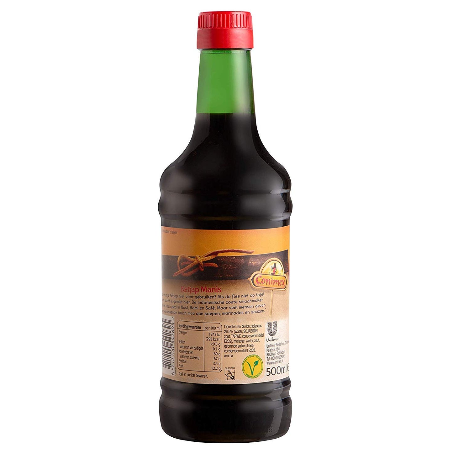 Conimex Ketjap Manis Indonesian Zoete / Sweet Soy Sauce, 3 pack, 8oz/250ml per bottle