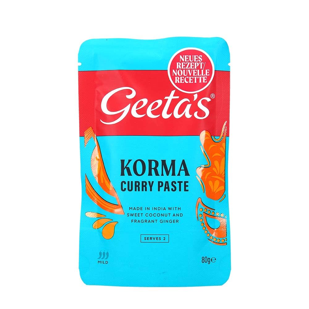 Geeta's Curry Paste - Korma (80g) - Pack of 6