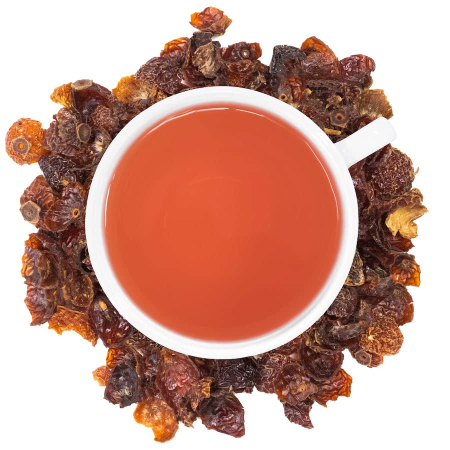 Organic Rosehips Loose Leaf Tea - 2oz Bag (Approx. 30 Servings) | Full Leaf Tea Co.