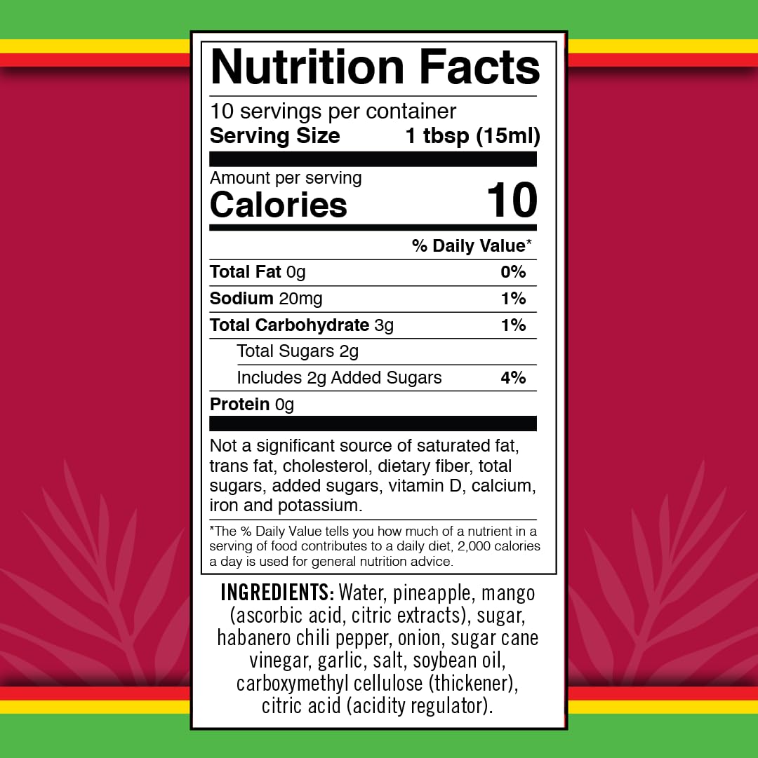 Smilin Island Sweet Samba Tropical Hot Sauce, Pineapple Mango Habanero, Sweet Flavor & Light Heat, Great for Dipping, Marinades & Cooking, 5 fl oz