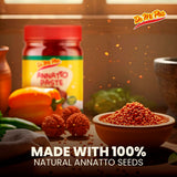 De Mi Pais Pasta Recado, Jumbo Size Annato Paste, for Authentic Achiote Seasoning, Perfect for Tacos and More, Premium Quality Spices for Flavorful