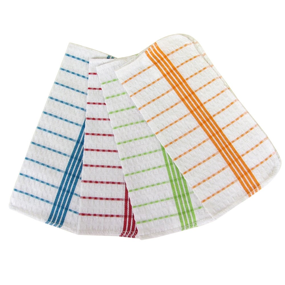Multi-Purpose Cleaning Cloths , Kitchen Cleaning Towel , Wash Cloth , Dish Cloth ,Perfect for Kitchens, Dishes, Car, Dusting, Drying Rags, 11.5 x