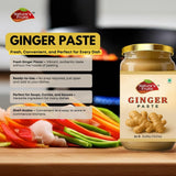 Ginger Paste - 28 oz - Pure, Vibrant Ginger Flavor - Ready-to-Use for Curries, Sauces, Soups & More - Ideal for Commercial Kitchens