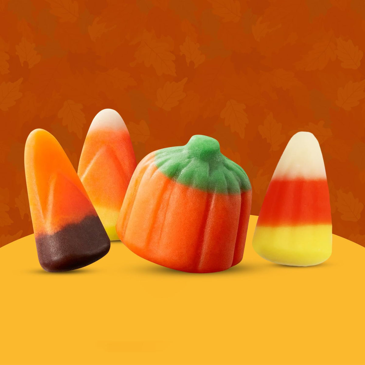 Candy Corn & Autumn Mix Bulk Fall 2 lb (1 lb Corn + 1 lb Autumn Seasonal