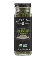 Watkins Gourmet Organic Spice Jar, Cilantro Leaves, Non-GMO, Kosher, 0.63 Ounce Jar, 1-Pack