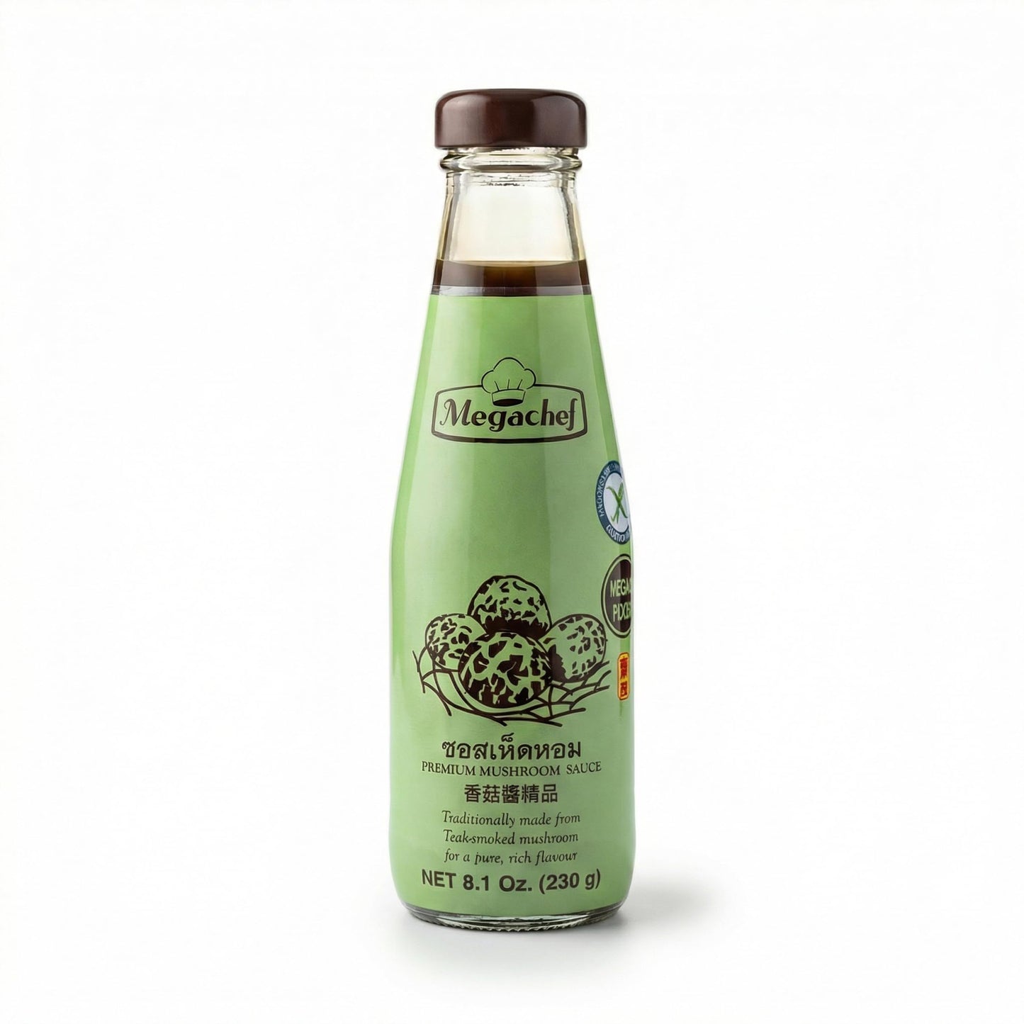 Megachef Premium Mushroom (Vegan Oyster) Sauce 8.1Oz (230g)