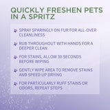 Citrus Magic Pet Small Pet Spritz Refresher, Odor Eliminator, and Conditioner, Furry Fresh, 4-Ounce, Pack of 3