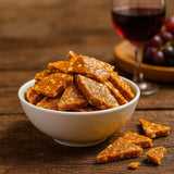 Imphex NuttyBites | Senegalese Caramelized Peanut Bars - Crunchy, Sweet & Energy-Packed | Authentic West African Nougat Snack | 5.3 oz (150g)