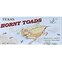 Texas Horny Toads Delicious Chewy Cashew Pralines Novelty Gift Box - 12 Ounces