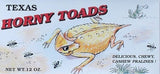 Texas Horny Toads Delicious Chewy Cashew Pralines Novelty Gift Box - 12 Ounces