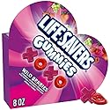 LIFE SAVERS Gummies Wild Berries Message Hearts & Rings, Valentines Day Candy, 8 oz Heart Box, Gummy Candy