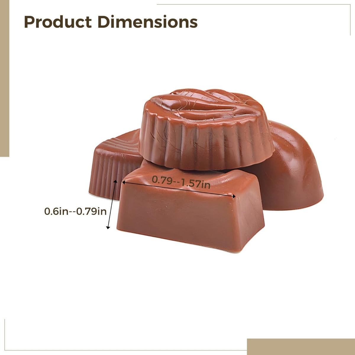 30-Piece Artificial Chocolate Set, Realistic Food Replicas In Dark, Milk, And White Chocolate Assortments For Store Displays, Photography,