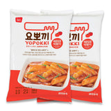 Yopokki Instant Tteokbokki Pack (Sweet Mild Spicy, Pack of 2) Korean Street food with sweet and moderately spicy sauce Topokki Rice Cake - Quick