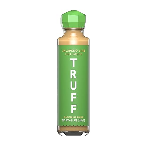 TRUFF Black Truffle Jalapeno Lime Hot Sauce, 4 FZ