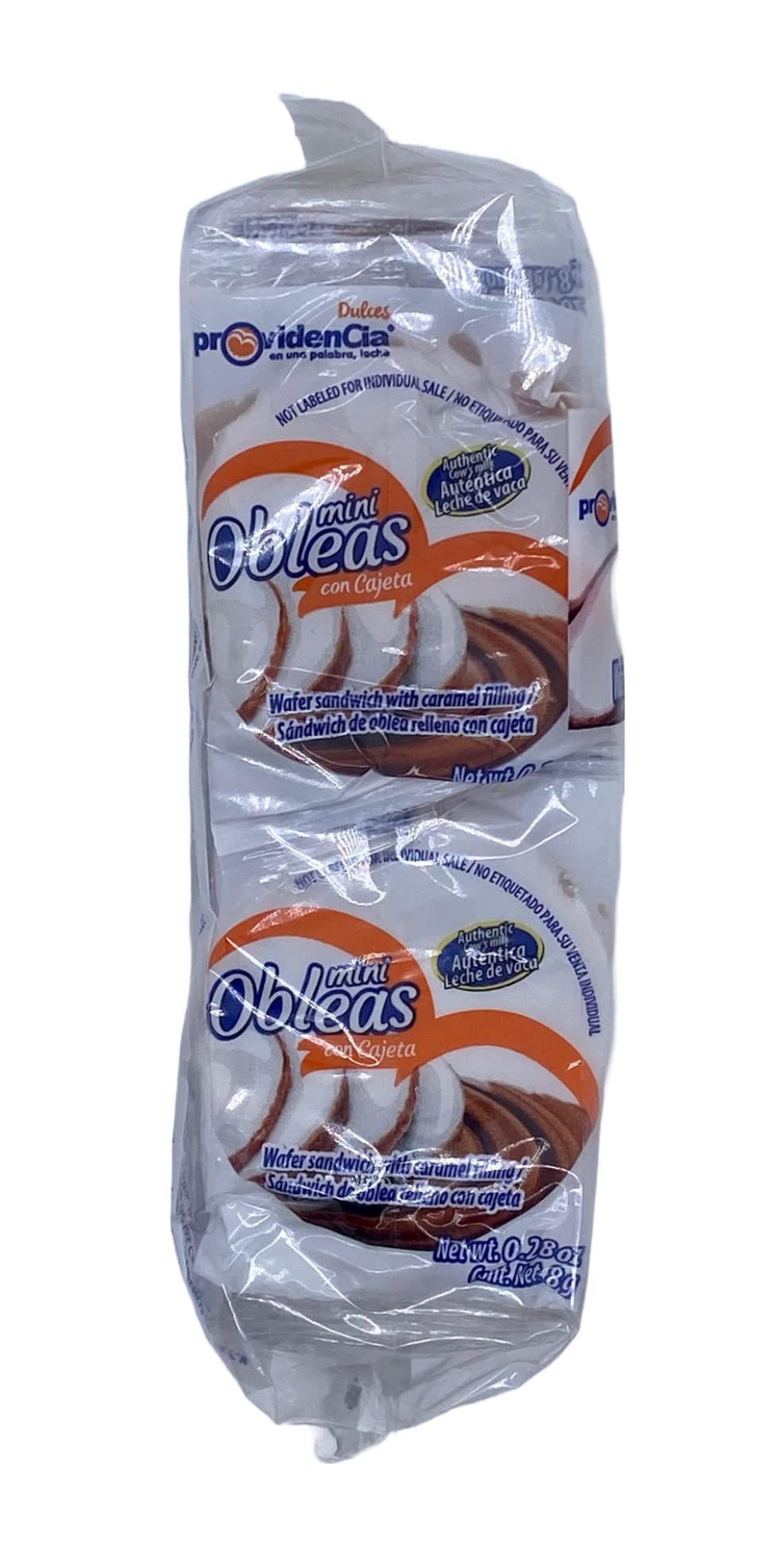 providencia mini obleas (wafer sandwich with carmel filling) 5.64oz 20pc