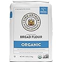 King Arthur 100% Organic Bread Flour, Unbleached, 5 lb (Pack of 1) - Non-GMO Project Verified, No Preservatives