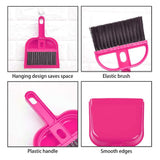 WishLotus Mini Dustpan and Brush Set, Portable Exquisite Pet Waste Cleaning Kit, Hamster Sand Scooper Cage Cleaning Tool for Small Pets Guinea Pigs