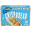 Wasa Light Rye Crispbread, 9.5 oz, Rye Crackers, Non-GMO Ingredients, Good Source of Fiber