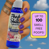 Mystic Romance POOP SHIELD 2 FL OZ 60ML, Toilet Spray Lavender Vanilla
