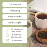Organic Kingston Earl Grey Black Tea - 2oz Bag (Approx. 30 Servings) | Full Leaf Tea Co.