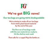 PG Tips Non-Pyramid Black Tea - 40 Bags Per Pack - (6 Pack)