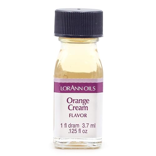 LorAnn Orange Cream SS Flavor Flavor, 1 dram bottle (.0125 fl oz - 3.7ml - 1 teaspoon)