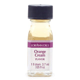 LorAnn Orange Cream SS Flavor Flavor, 1 dram bottle (.0125 fl oz - 3.7ml - 1 teaspoon)