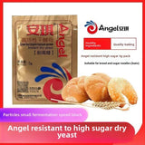 Instand dry Yeast, Angel, Mantou and steamed stuffed bun fermentation powder, Quick Rapid Rise Leavening Agent for Pastries,1.76ounce (5g * 10 bags)